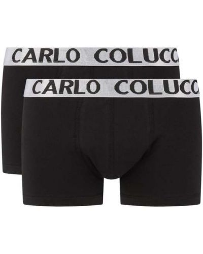 Klasyczne bokserki Carlo Colucci, сzarny