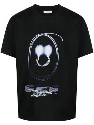 T-shirt mit print Eytys schwarz