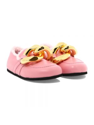 Loafer mit keilabsatz Jw Anderson pink