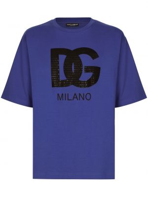 Bavlněné tričko s potiskem Dolce & Gabbana