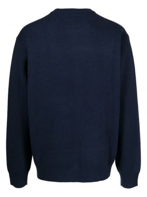Pull col rond Izzue bleu