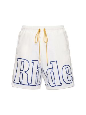 Pantalones cortos deportivos Rhude blanco
