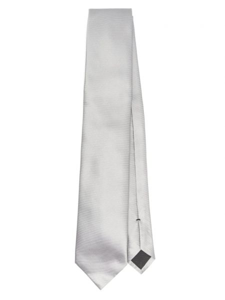 Копринена вратовръзка Tom Ford сиво