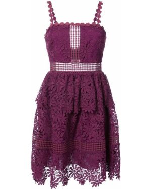 Платье Zac Zac Posen, фиолетовое