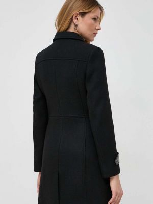 Vlněný kabát Morgan černý