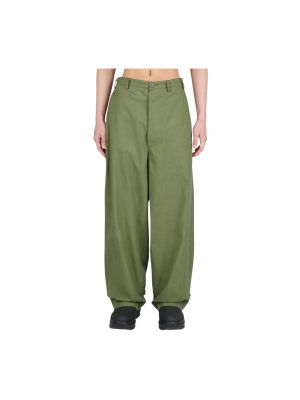 Spodnie oversize Kenzo zielone