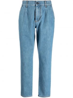 Jeans med normal passform Kiton blå