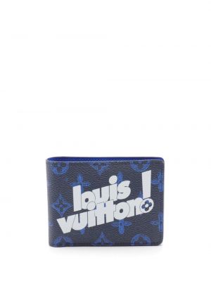Peňaženka Louis Vuitton Pre-owned modrá