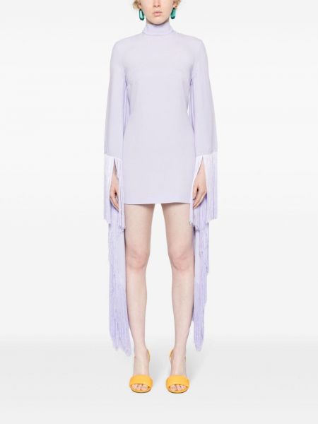Mini šaty Taller Marmo fialové