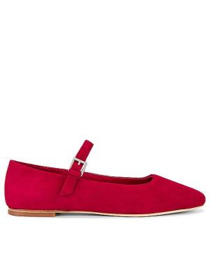 Chaussures de ville en lin Raye rouge