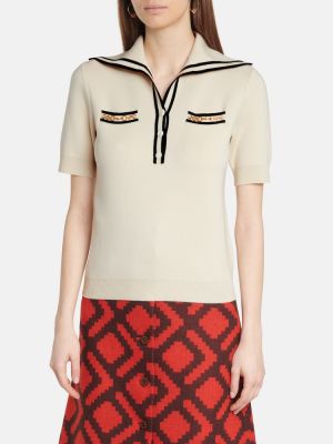 Woll top Gucci beige