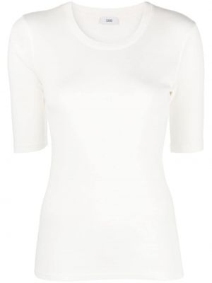 T-shirt col rond Closed blanc