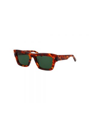 Okulary przeciwsłoneczne Valentino Garavani brązowe