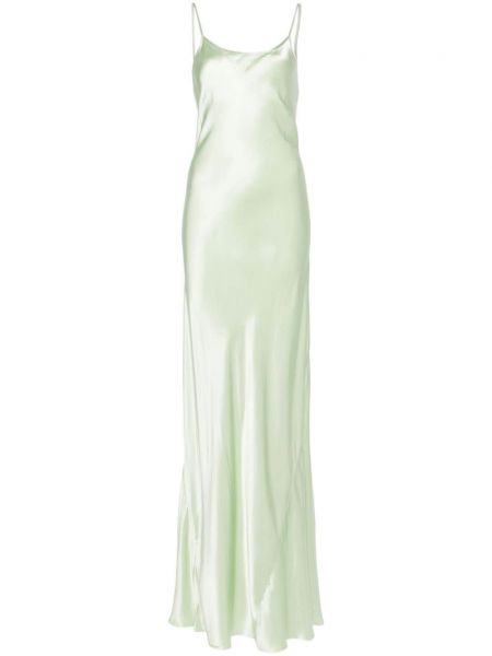 Maksi suknelė Victoria Beckham žalia