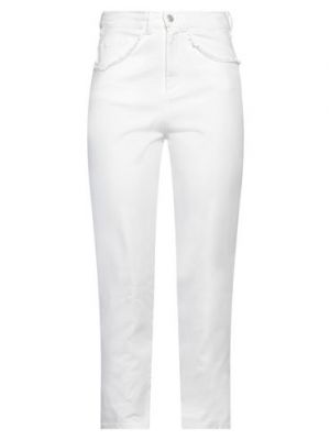 Pantalones de algodón Rialto 48 blanco