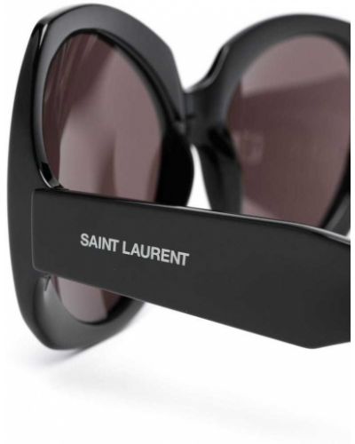 Oversized sluneční brýle Saint Laurent černé