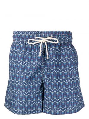 Floral shorts Arrels Barcelona blå