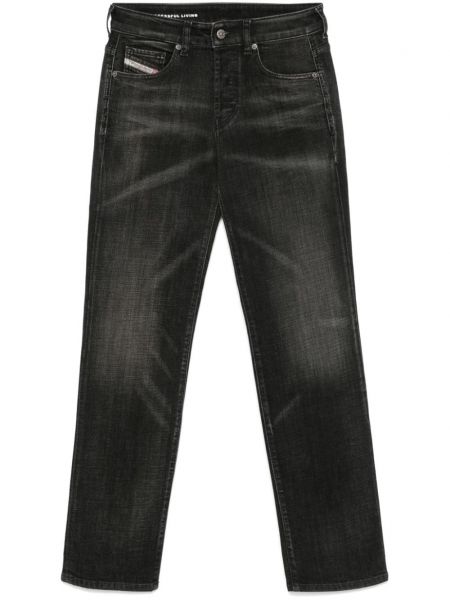 Straight fit jean pantolon Diesel siyah