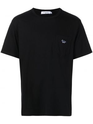 T-shirt Maison Kitsuné nero