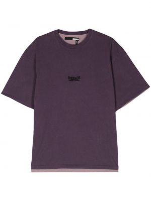 Kokvilnas t-krekls Rotate violets