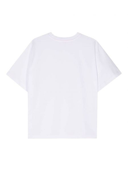 T-shirt aus baumwoll mit rundem ausschnitt Séfr weiß