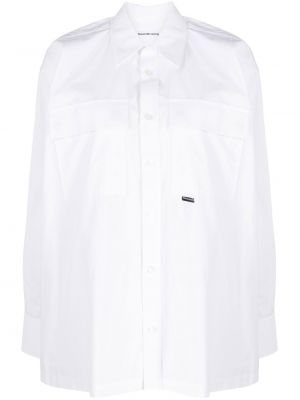 Camicia con tasche Alexander Wang bianco