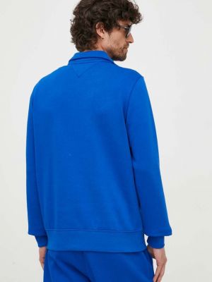 Bluza z nadrukiem Tommy Hilfiger niebieska