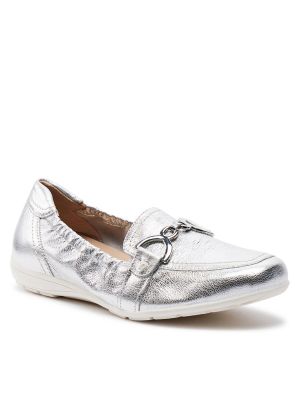 Pantofi Caprice argintiu