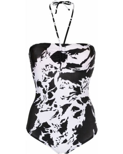 Costum de baie cu imagine cu imprimeu abstract Christian Dior