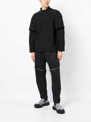 Sweatshirt mit stehkragen Anrealage schwarz