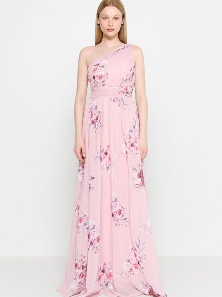 Sukienka długa Apart różowa