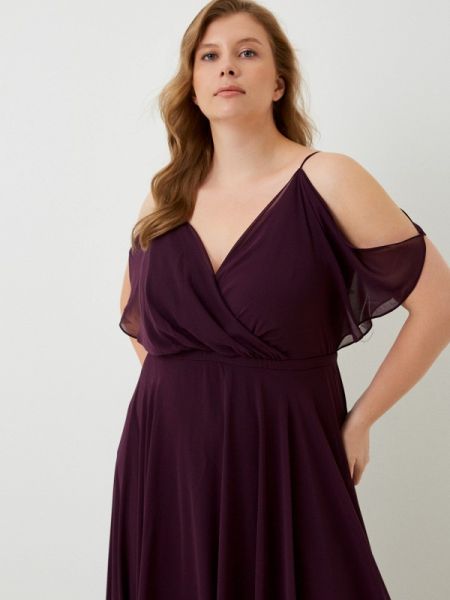 Вечернее платье Milomoor фиолетовое