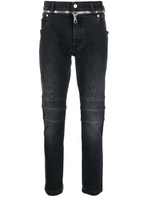 Skinny jeans Balmain schwarz