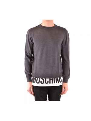 Sweter Moschino fioletowy