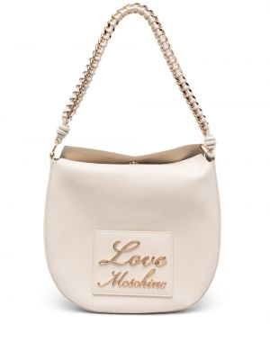 Кожени шопинг чанта Love Moschino