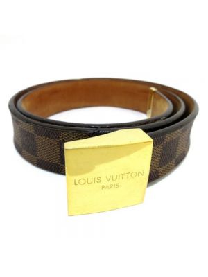 Pasek z paskiem vintage Louis Vuitton Vintage, brązowy