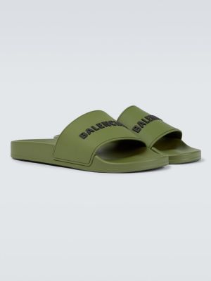 Slides Balenciaga verde