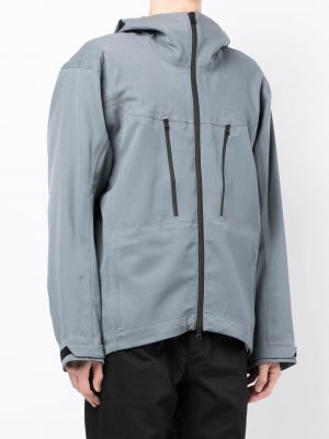Vlněná bunda na zip Gr10k šedá