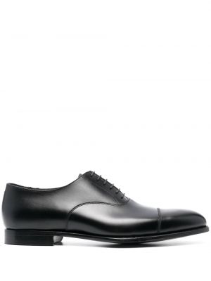 Pantofi oxford din piele Crockett & Jones negru