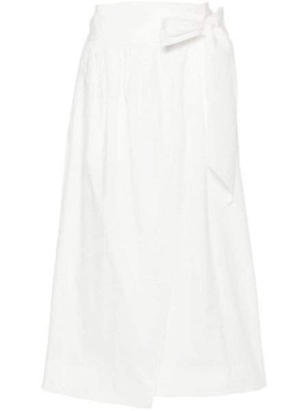 Midi sukně Forte Forte bílé