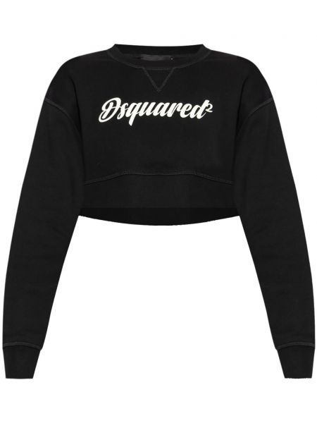 Mustriline pikk dressipluus Dsquared2 must