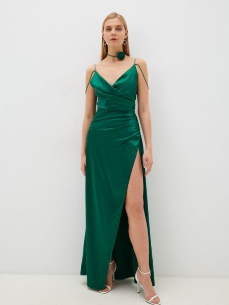 Вечернее платье Ruxara зеленое