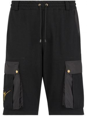 Bermuda kratke hlače Giuseppe Zanotti crna