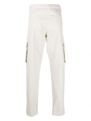 Pantalon cargo en coton avec poches Aspesi blanc