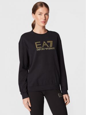 Sportinis džemperis Ea7 Emporio Armani juoda