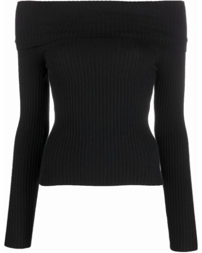 Jersey de punto de tela jersey Blumarine negro