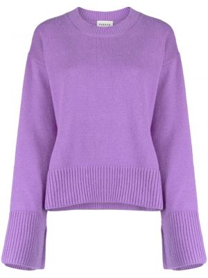 Vlnený sveter P.a.r.o.s.h. fialová