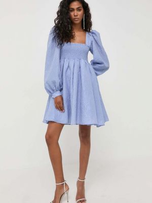 Sukienka mini Custommade niebieska