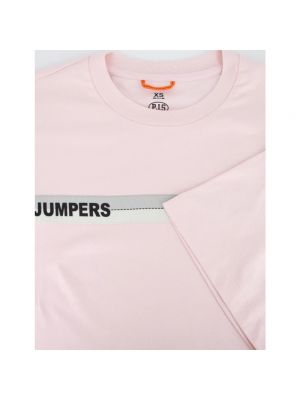 Camiseta de algodón Parajumpers rosa