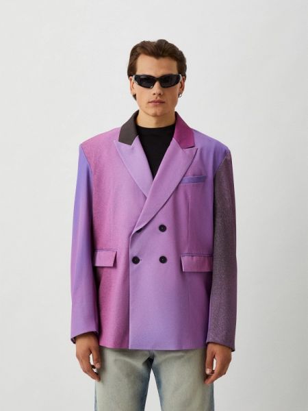 Пиджак Berhasm фиолетовый